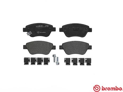 A.B.S. P 59 051 BREMBO Bremsbelagsatz, Scheibenbremse